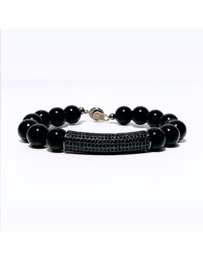 Black Onyx Pave Bracelet 